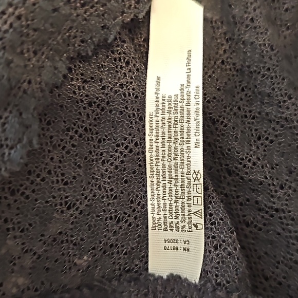 Free People black lace tank - Picture 10 of 10